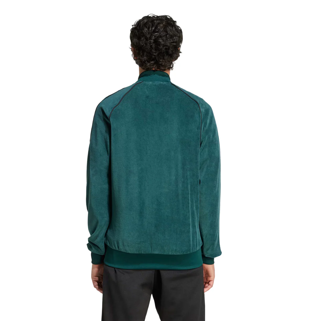 adidas - Men's SST Adicolor Velour Track Top (JX1564) - Image 3