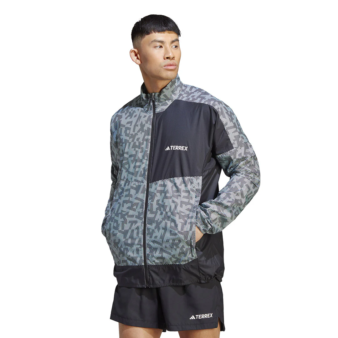adidas - Men's Terrex Trail Running Wind Jacket (IA1795) - Image 2