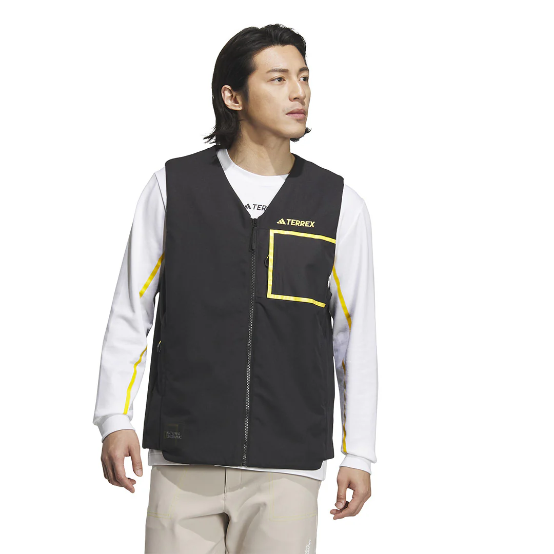 adidas - Men's Terrex x National Geographic Fleece Lined Vest (IL8992) - Image 2