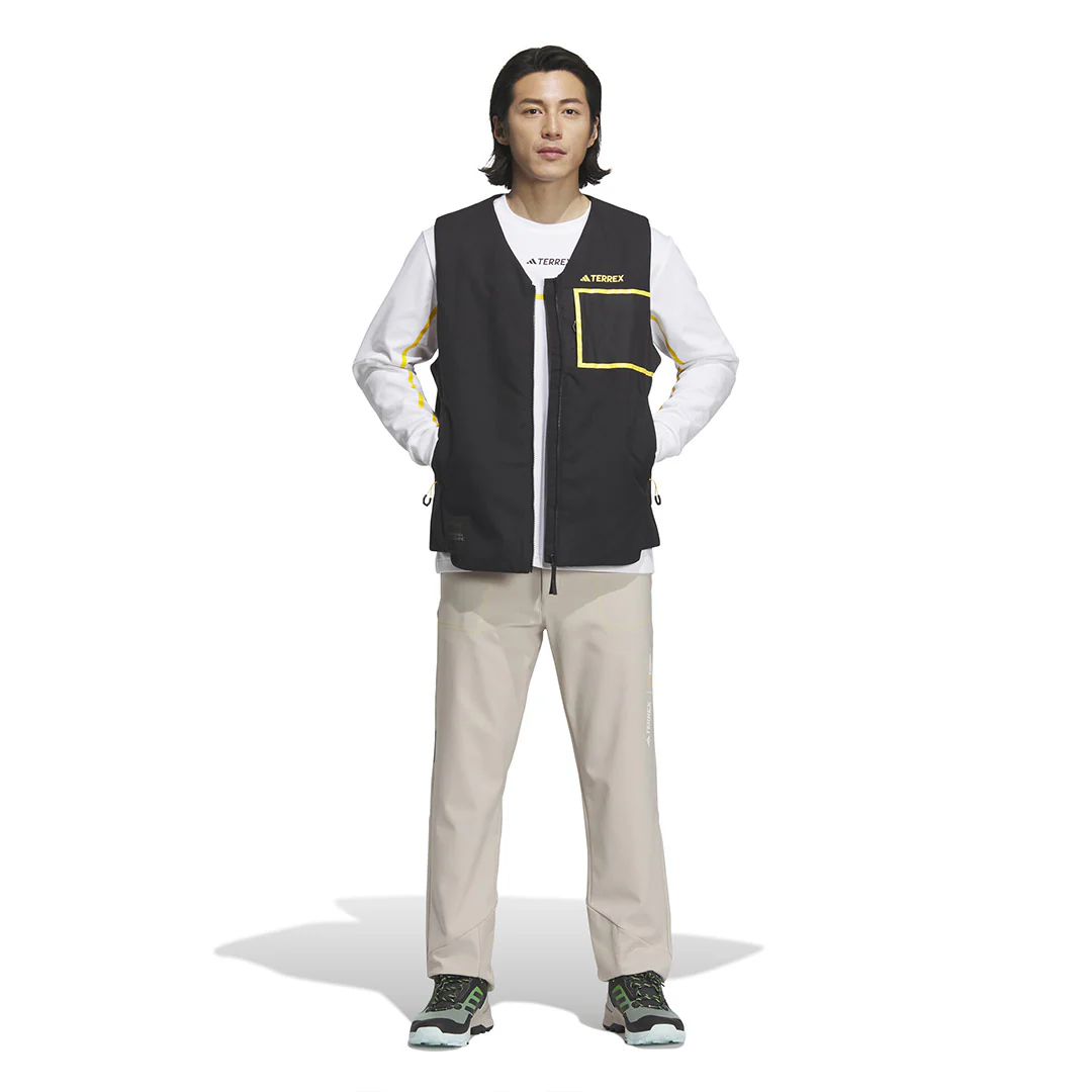 adidas - Men's Terrex x National Geographic Fleece Lined Vest (IL8992) - Image 5