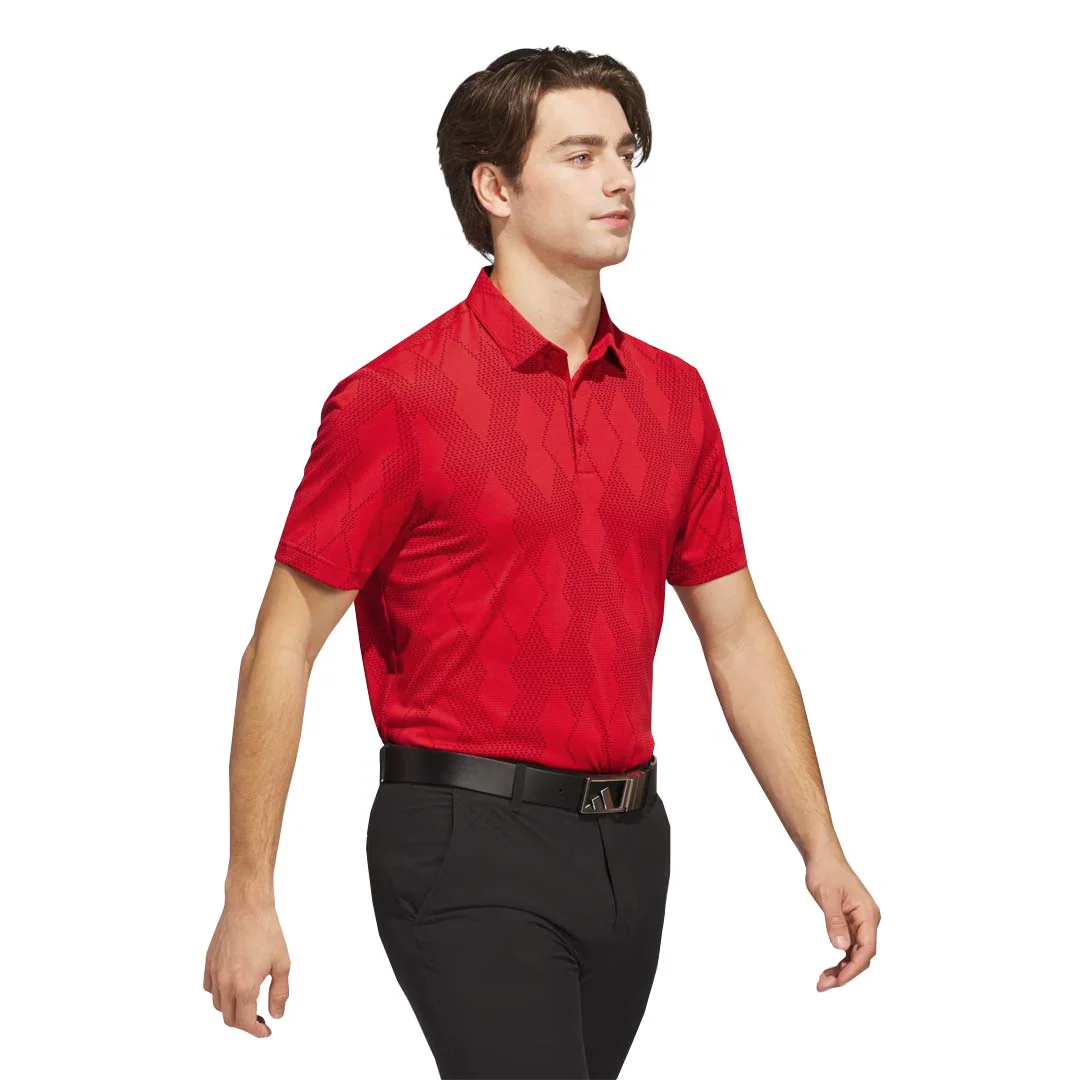 adidas - Men's Ultimate365 Micro Texture Polo (JF4902) - Image 3