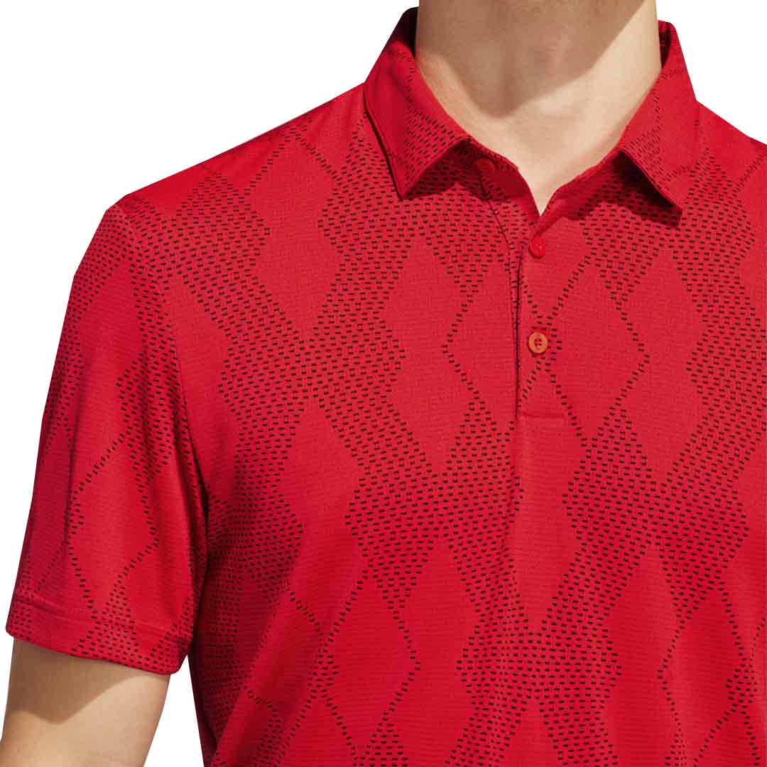 adidas - Men's Ultimate365 Micro Texture Polo (JF4902) - Image 5