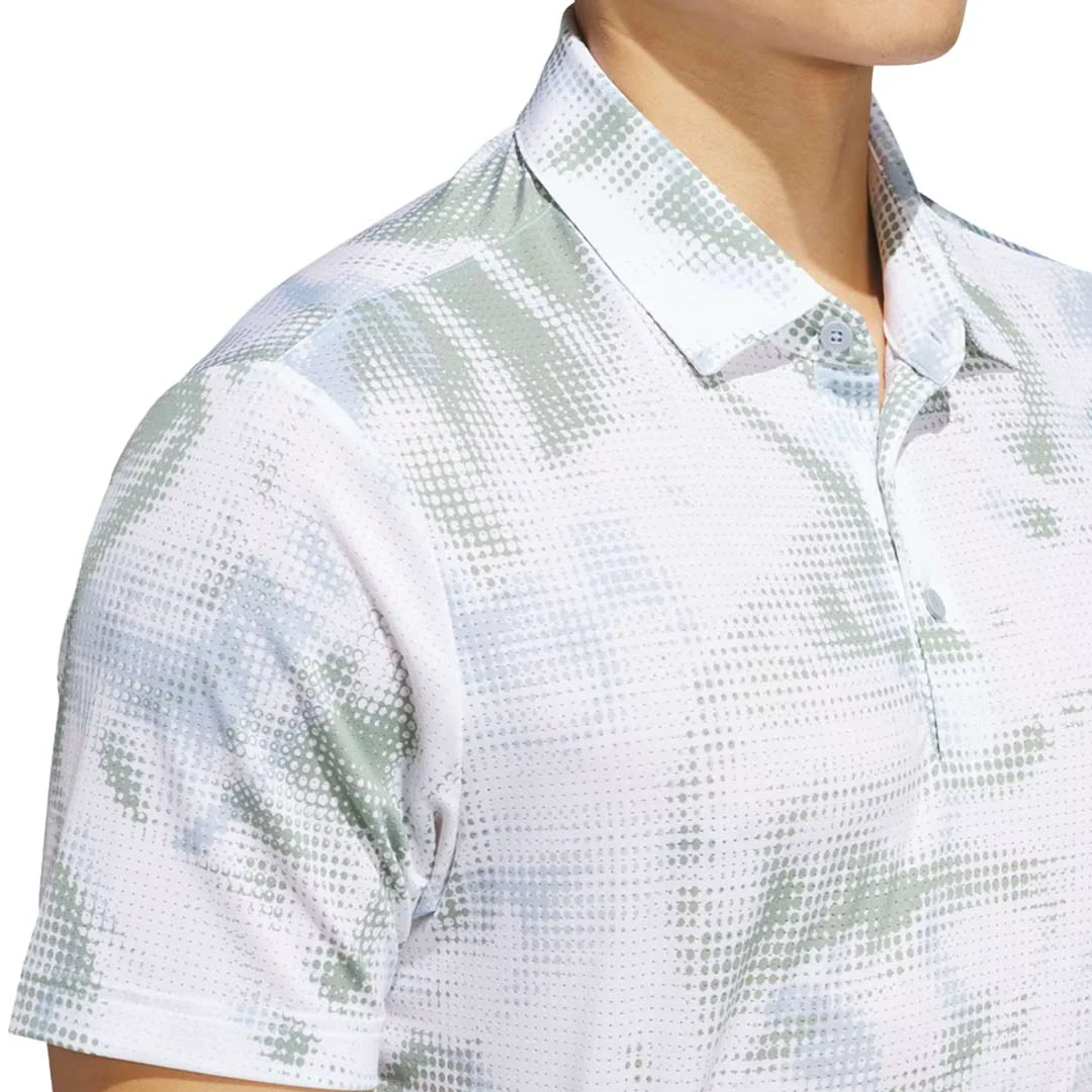 adidas - Men's Ultimate365 Printed Mesh Polo (JF9004) - Image 5