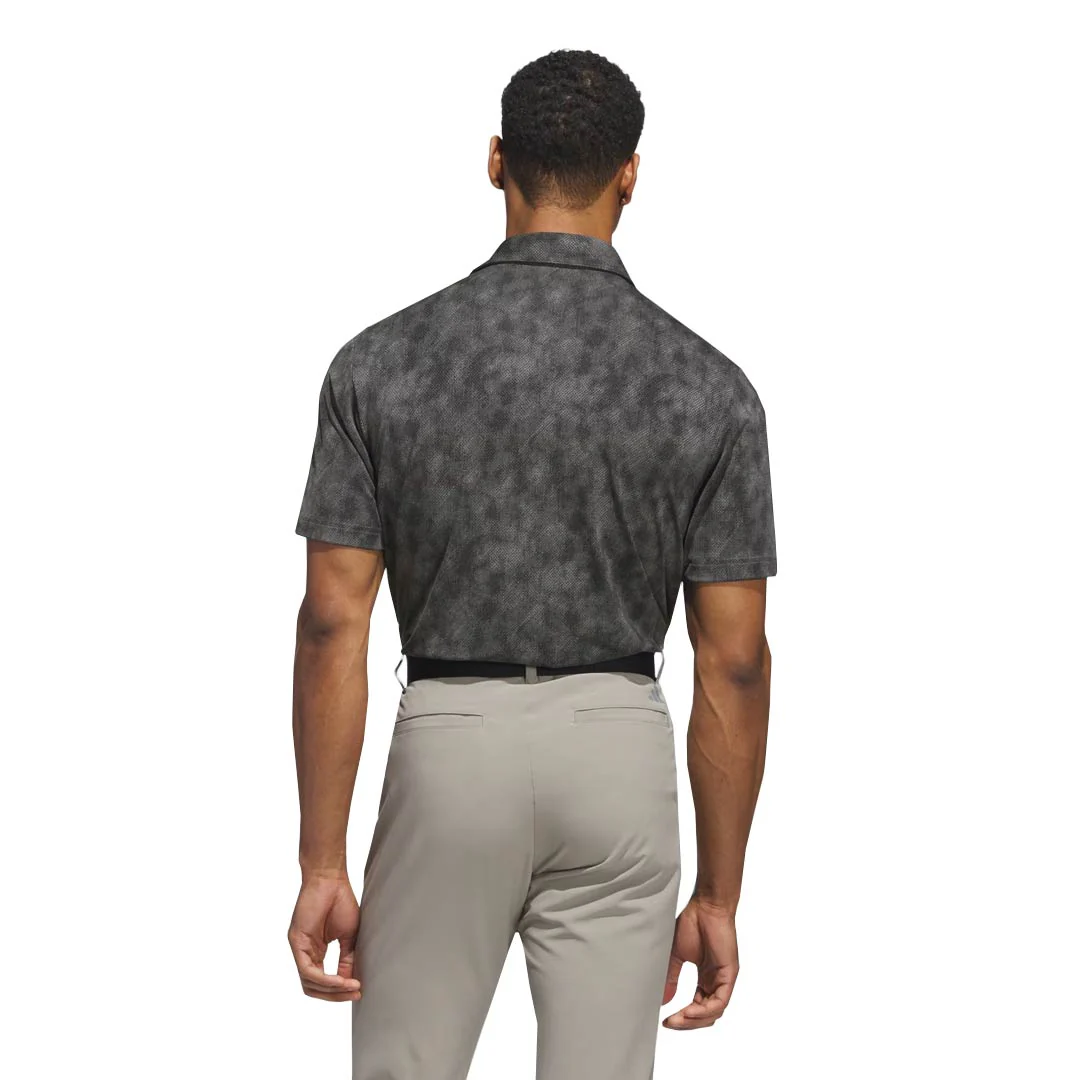 adidas - Men's Ultimate365 Textured Print Polo (JW1621) - Image 3