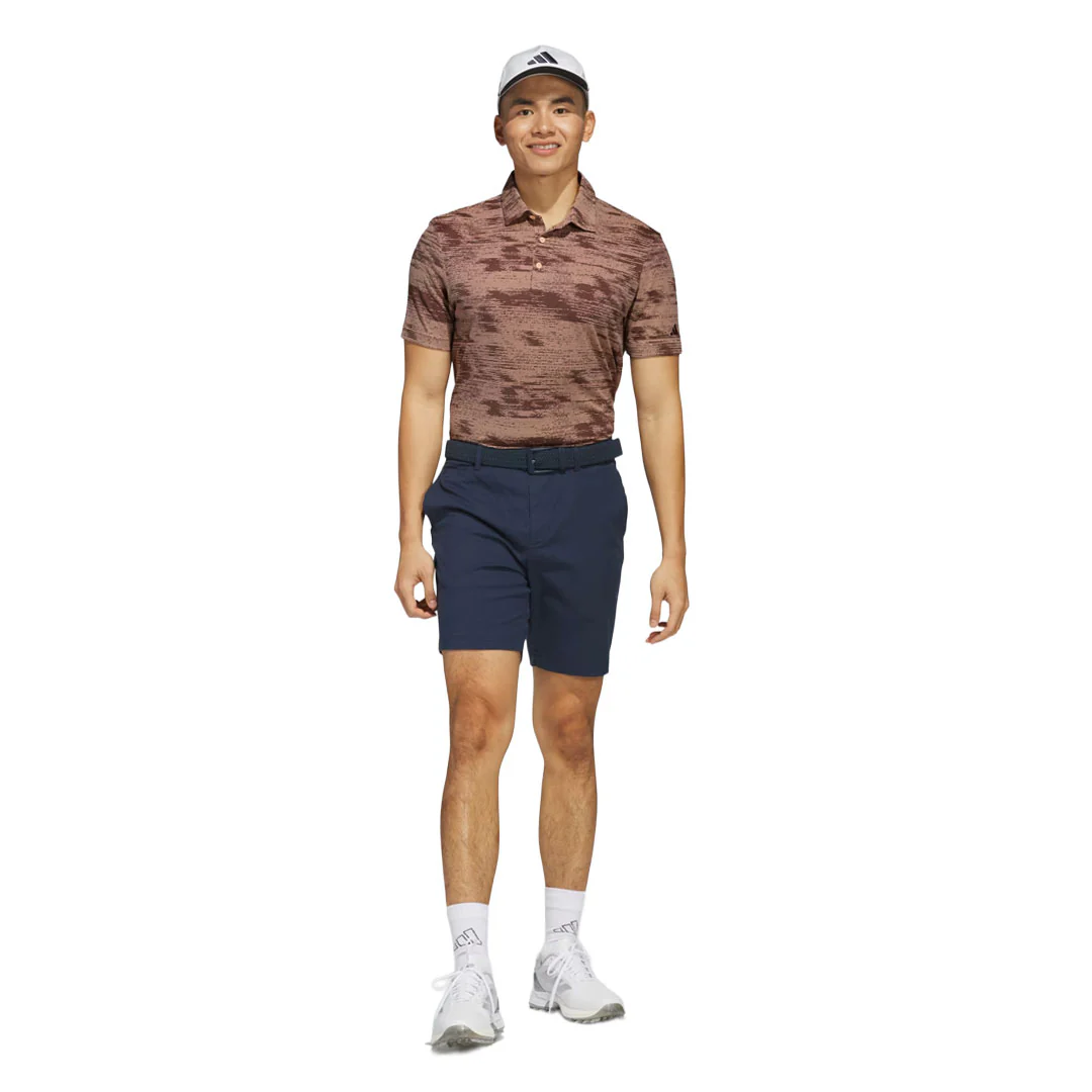 adidas - Men's Ultimate365 Textured Stripe Polo (JJ1731) - Image 4