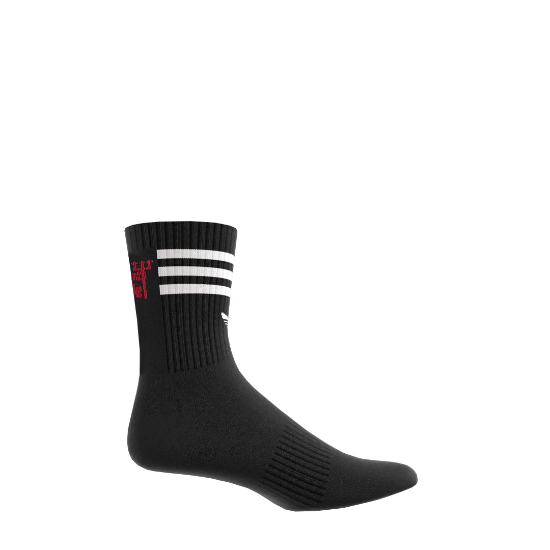 adidas - Unisex 2 Pack Manchester United Crew Socks (JV5890) - Image 3