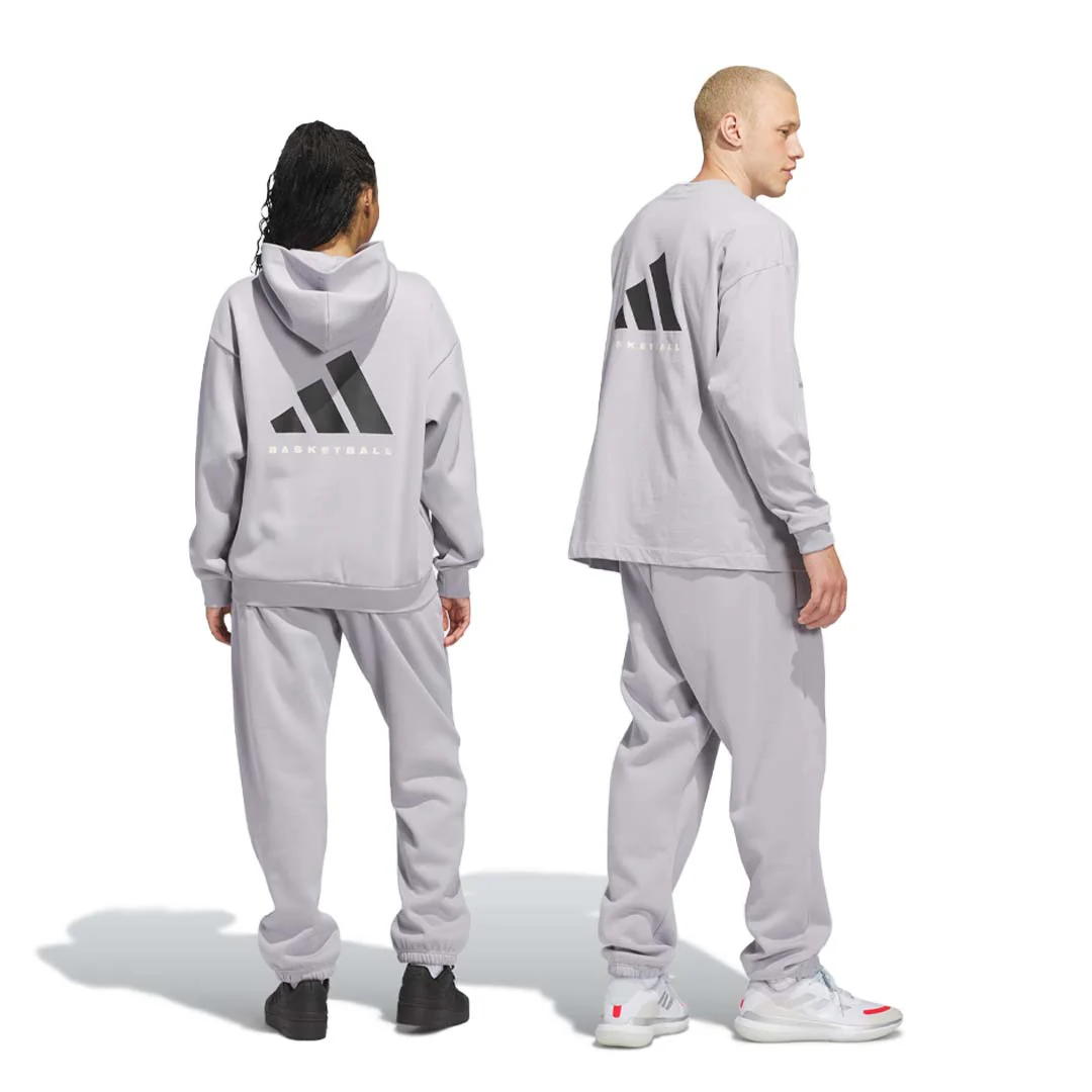 adidas - Unisex Basketball Fleece Jogger (JX5593) - Image 3