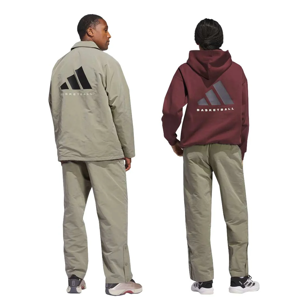 adidas - Unisex Basketball Woven Pant (JC7838) - Image 3