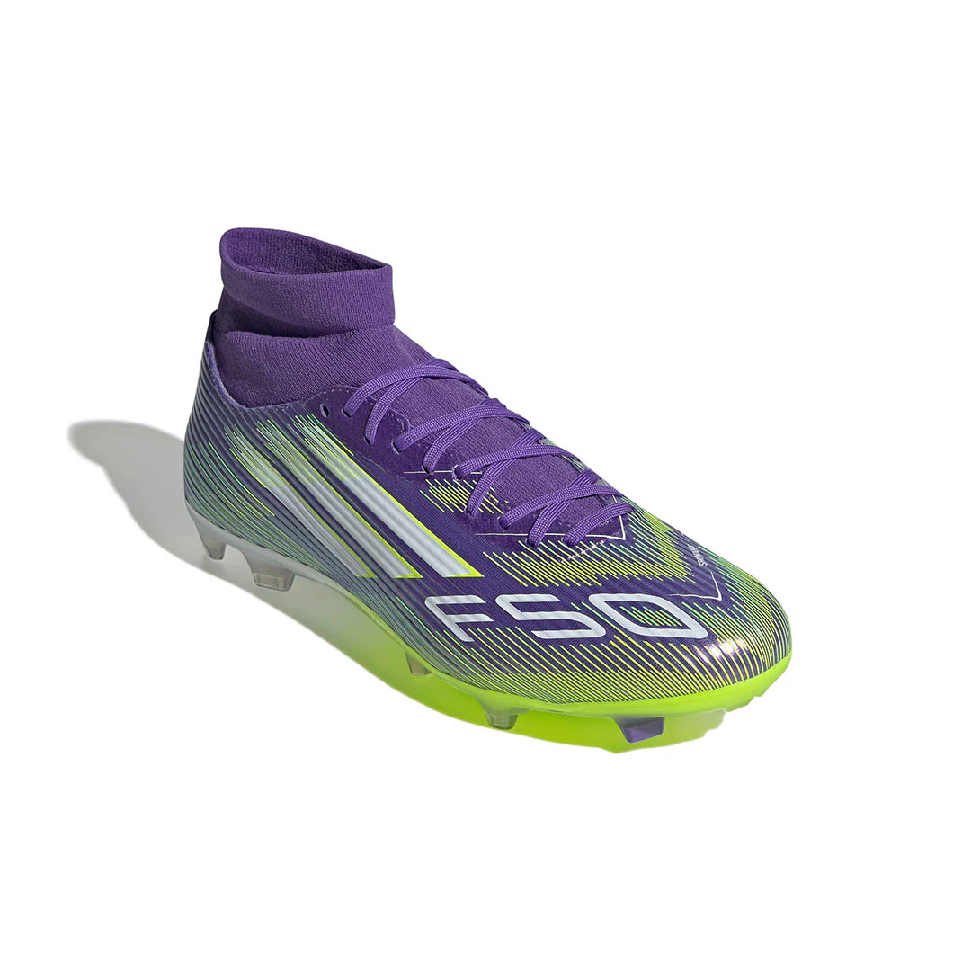 adidas - Unisex F50 League Mid Firm/Multi Ground Cleats (JI0886) - Image 3