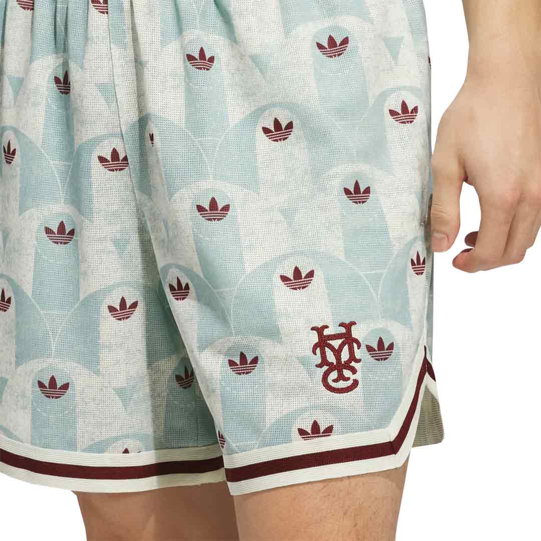 adidas - Unisex Hoop York City Allover Print Shorts (JC5973) - Image 4