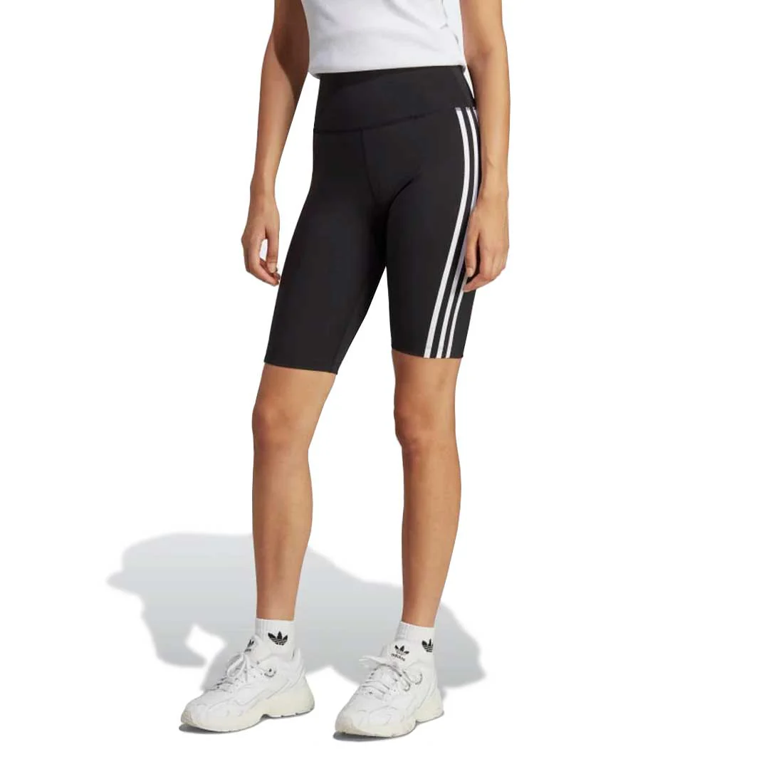 adidas - Women's Adicolor Classics High-Waisted Shorts (IB7414) - Image 2