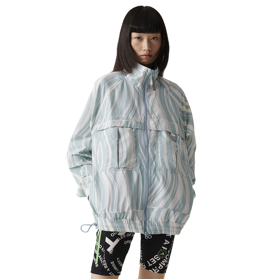 adidas - Women's adidas By Stella McCartney Truecasuals Printed Tracktop (HT1102) - Image 2