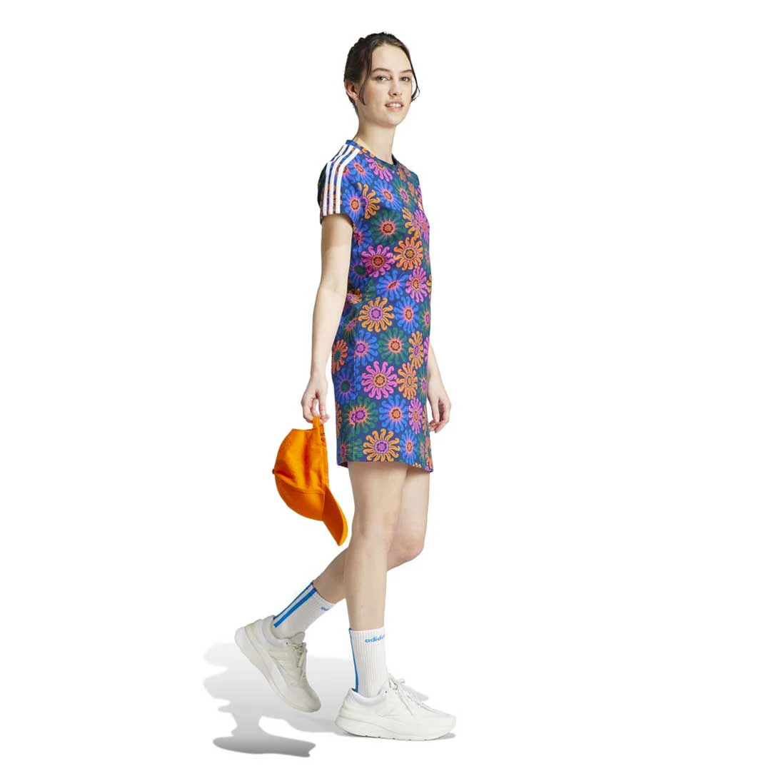 adidas - Women's adidas x FARM Rio Slim Dress (IM2392) - Image 4