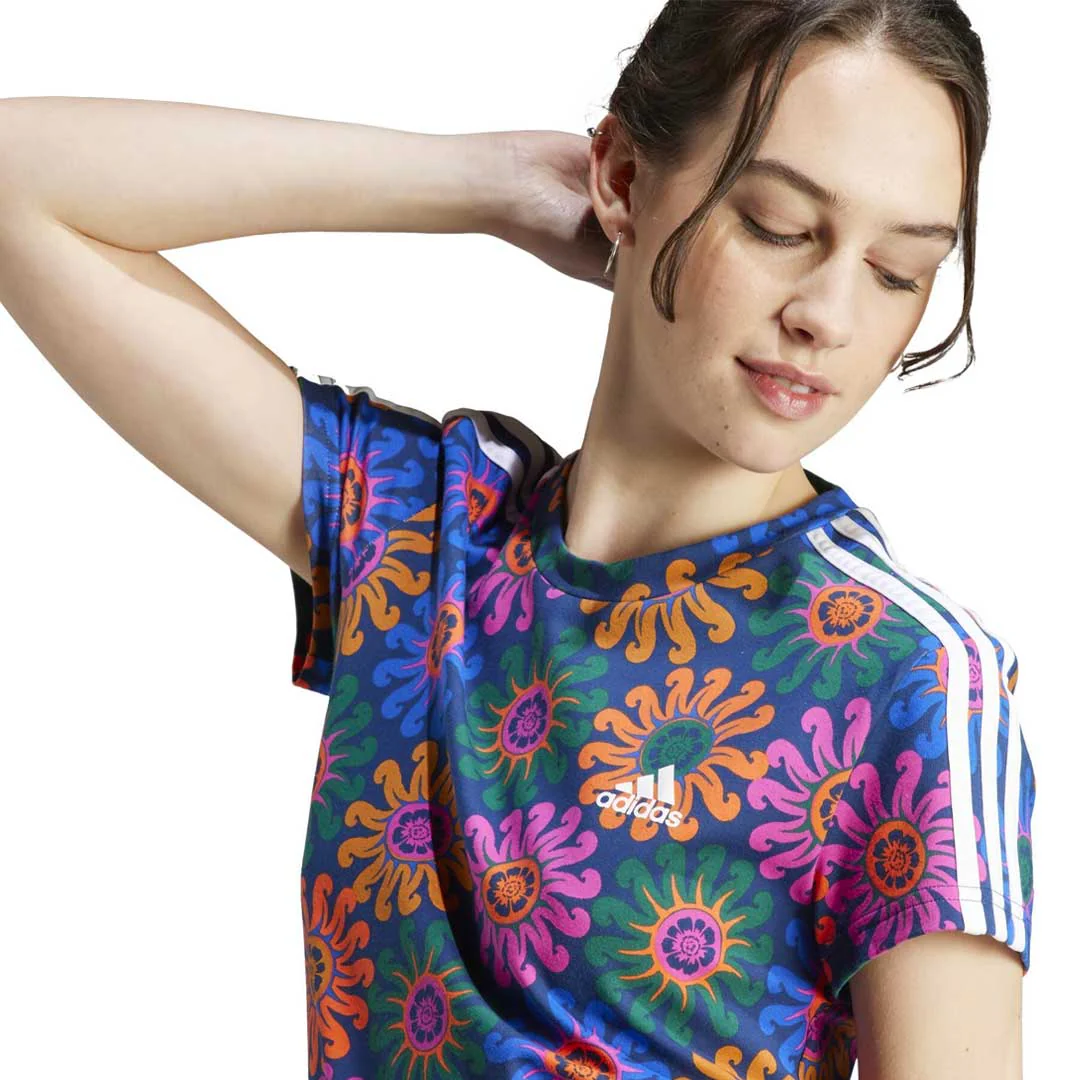 adidas - Women's adidas x FARM Rio Slim Dress (IM2392) - Image 5