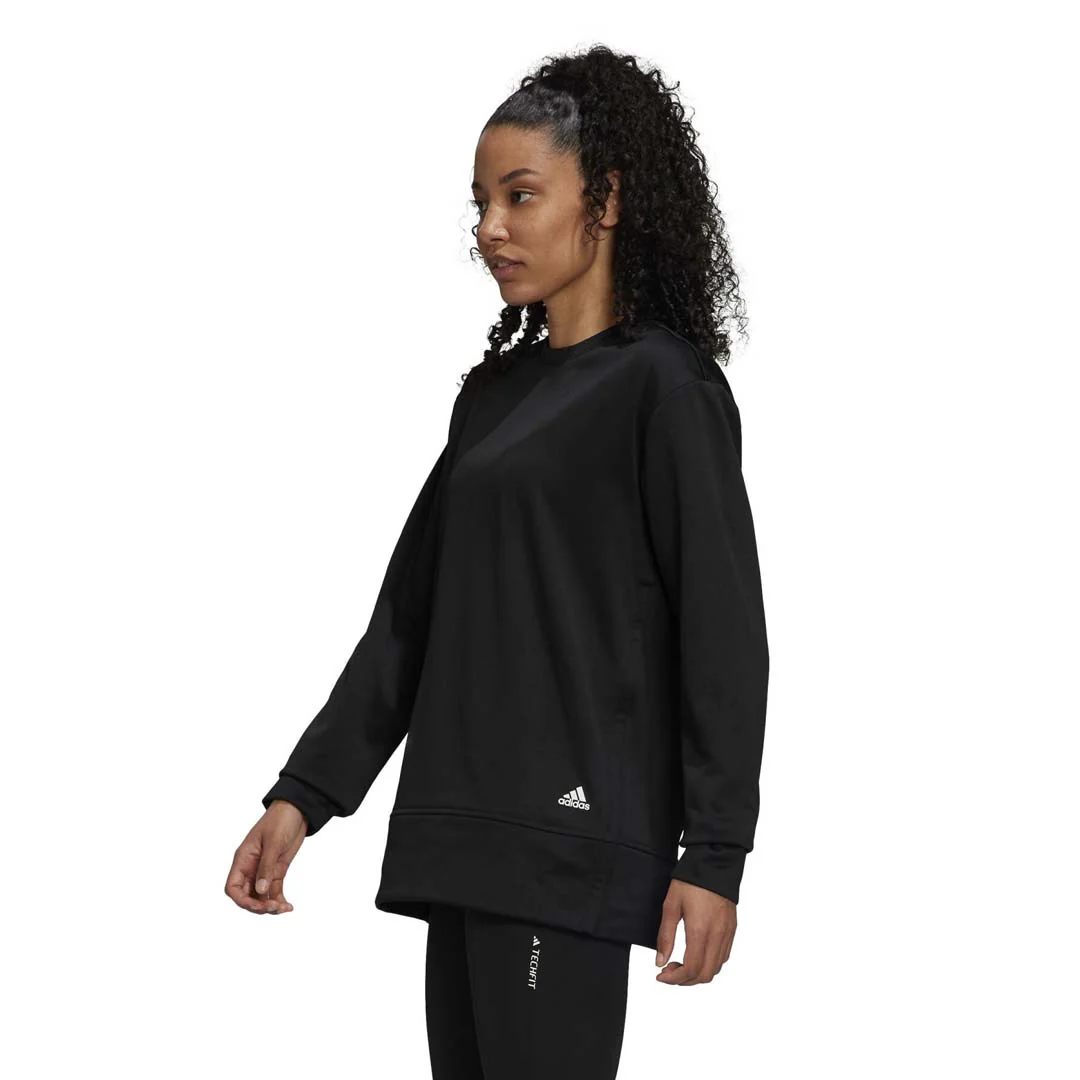 adidas - Women's Aeroready Crewneck Sweater (HI4964) - Image 3