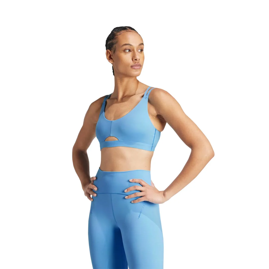 adidas - Women's All Me Luxe Light Support Bra (IU1668) - Image 2