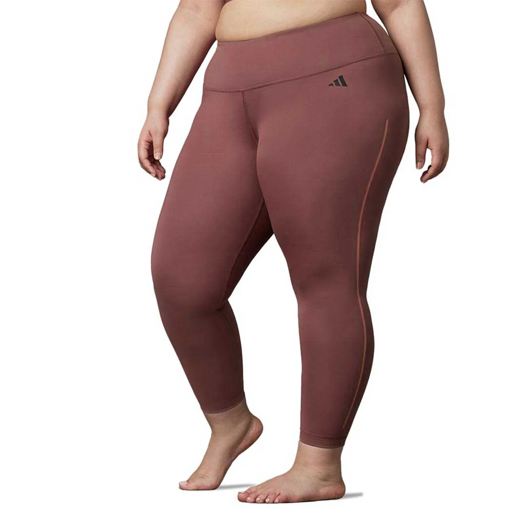 adidas - Women's Authentic Balance Yoga 7/8 Leggings (Plus Size) (HZ9079) - Image 2