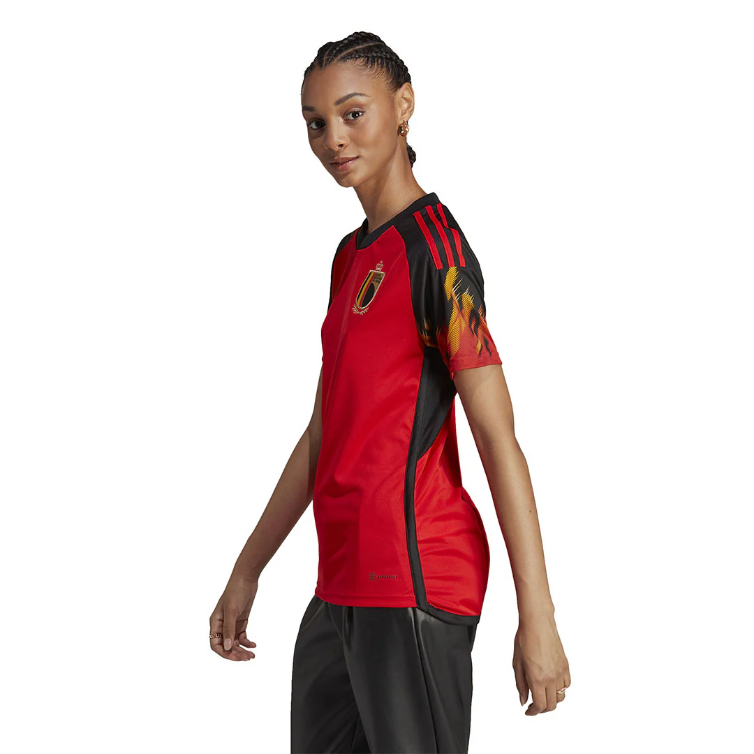 adidas - Women's Belgium 22 Home Jersey (HE6631) - Image 3