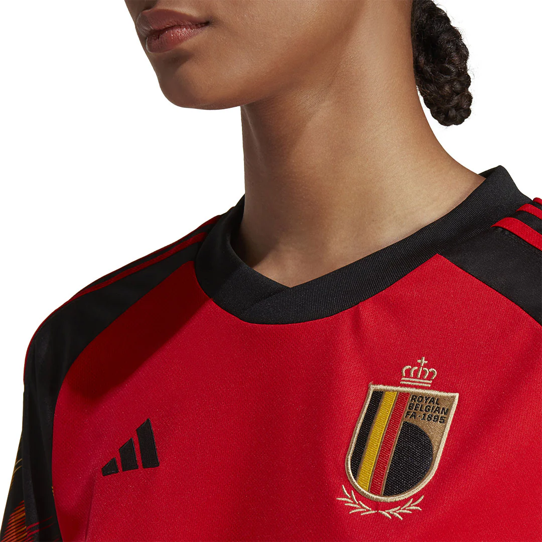 adidas - Women's Belgium 22 Home Jersey (HE6631) - Image 6