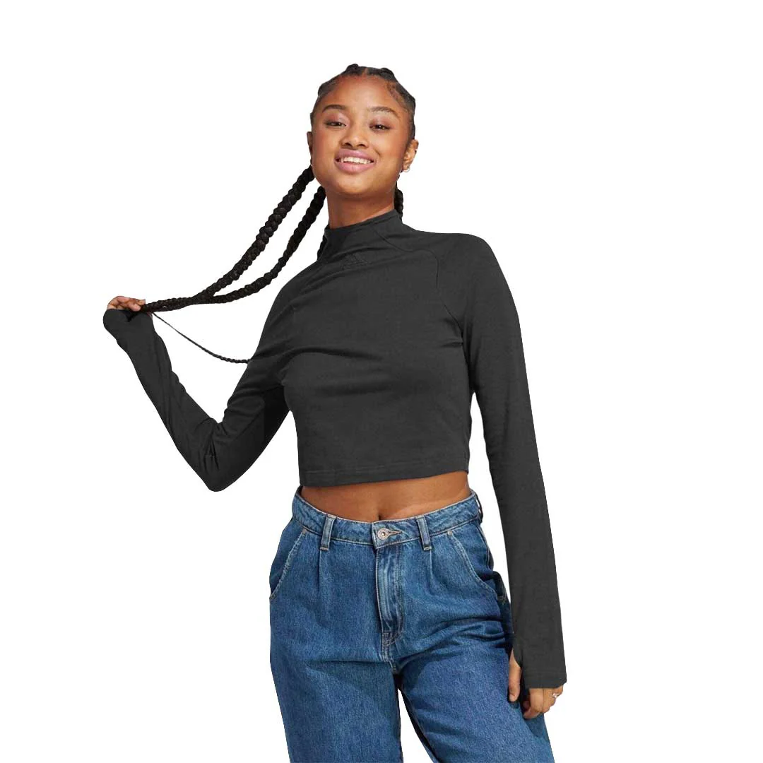 adidas - Women's City Escape Long Sleeve T-Shirt (HT4698) - Image 2
