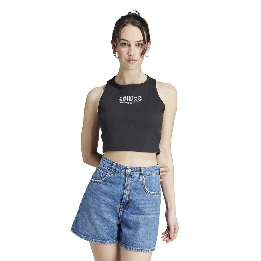 adidas - Women's Crop Sleeveless Top (IR8373) - Image 2