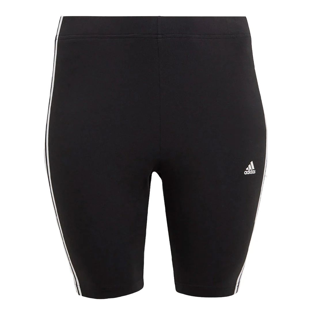 adidas - Women's Essentials 3-Stripes Bike Shorts (Plus Size) (IB8765)