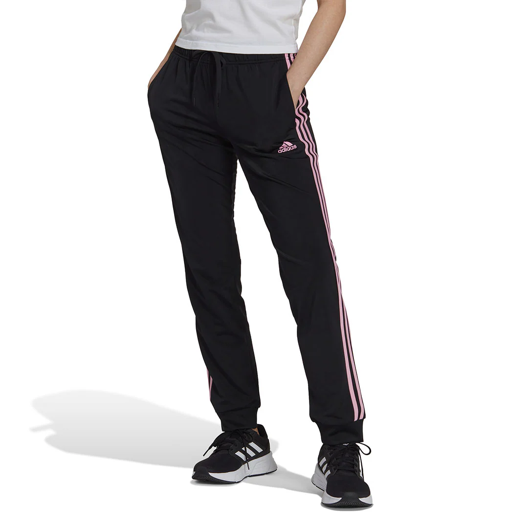 adidas - Women's Essentials Warm-Up Slim Tapered 3 Stripes Pant (HP0461) - Image 3