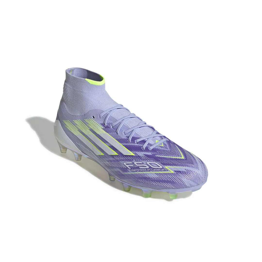 adidas - Women's F50 Sparkfusion Elite Mid Firm/Artificial Grass Cleats (JH7648) - Image 3