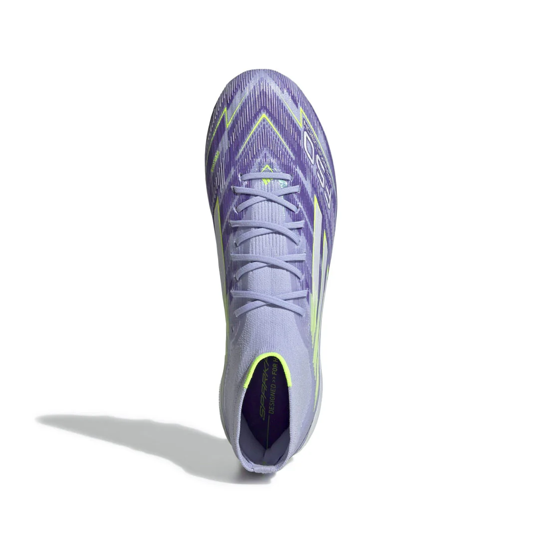 adidas - Women's F50 Sparkfusion Elite Mid Firm/Artificial Grass Cleats (JH7648) - Image 6
