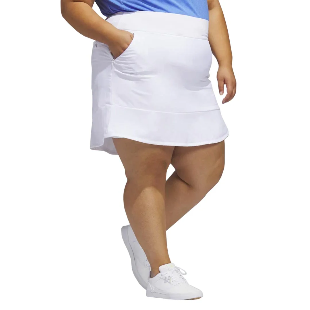 adidas - Women's Frill Skort (Plus Size) (IA9132) - Image 3