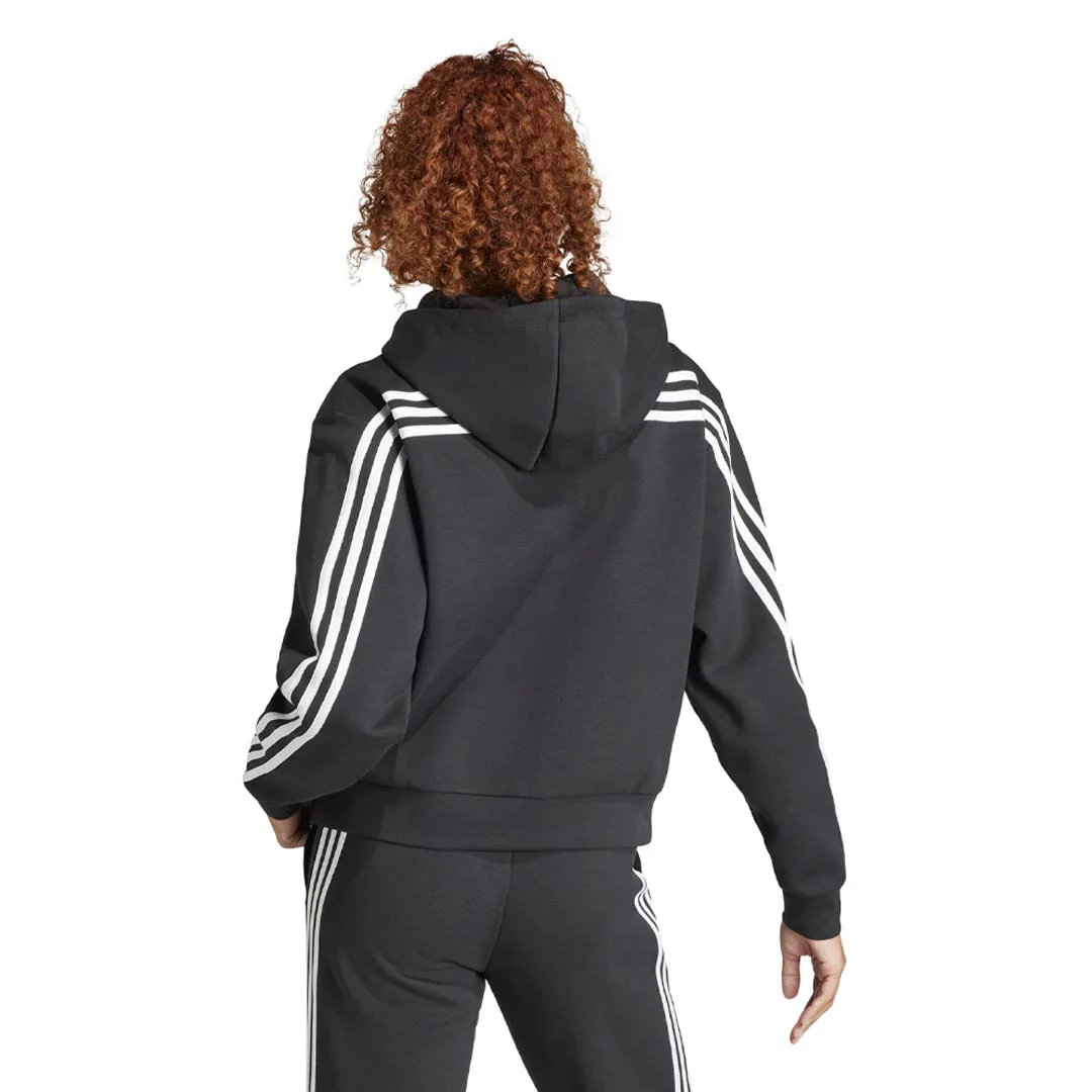 adidas - Women's Future Icons 3-Stripes Full Zip Hoodie (IN9475) - Image 3