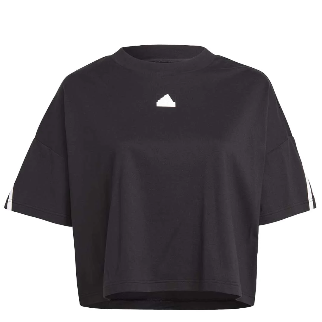 adidas - Women's Future Icons 3-Stripes T-Shirt (Plus Size) (HT4691)