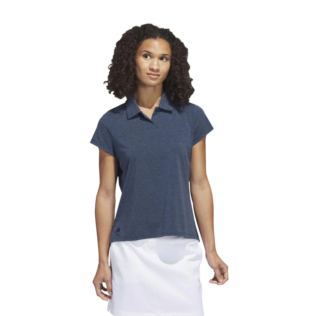 adidas - Women's Go-To Heathered Polo (IA7823) - Image 2
