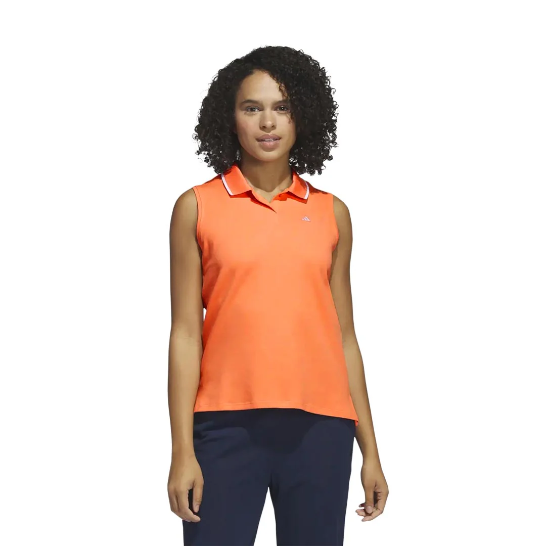 adidas - Women's Go-To Pique Sleeveless Polo (IB6091) - Image 2