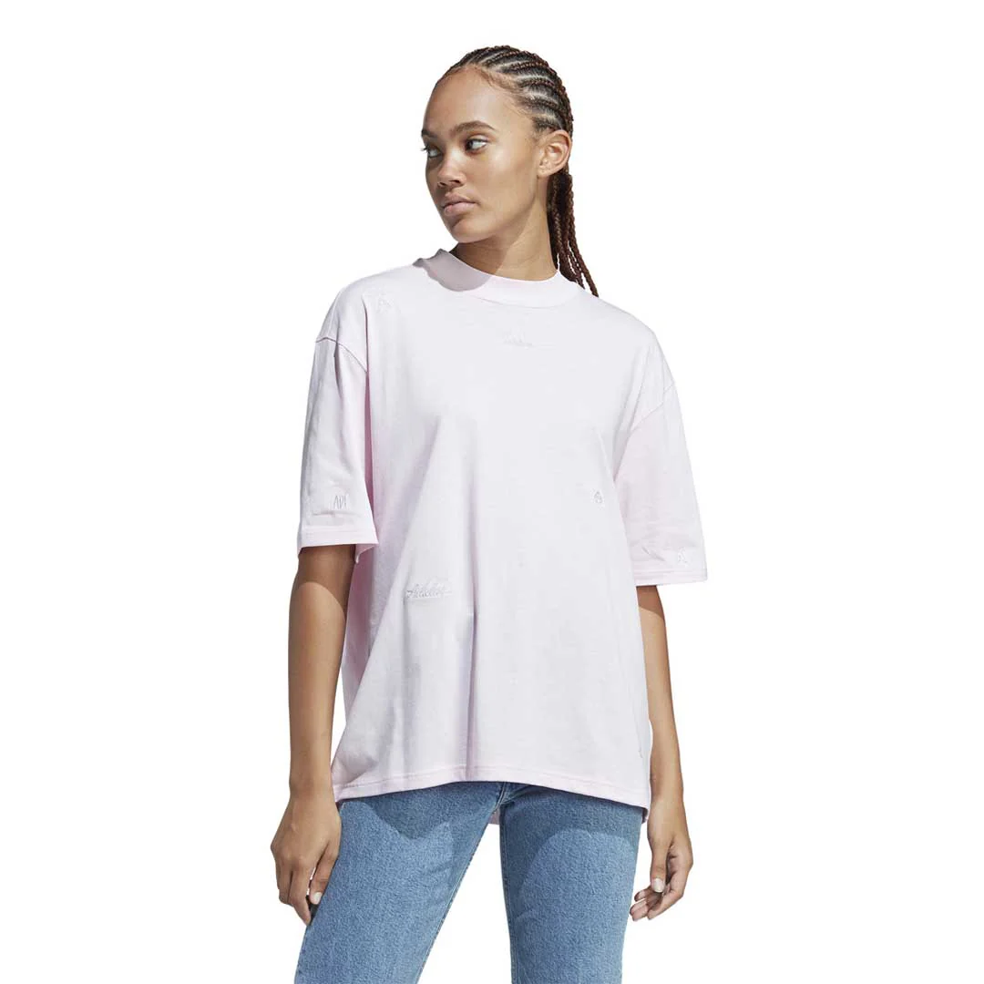 adidas - Women's Healing Crystals Inspired Graphics Boyfriend T-Shirt (IC0798) - Image 2