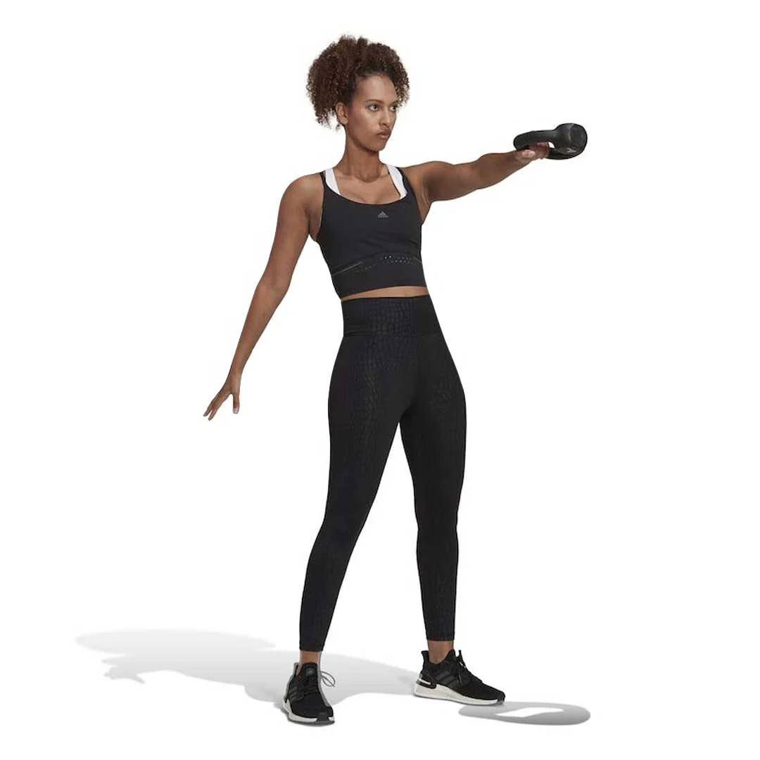 adidas - Women's HIIT 45 Seconds Crop Tank Top (HK4717) - Image 4