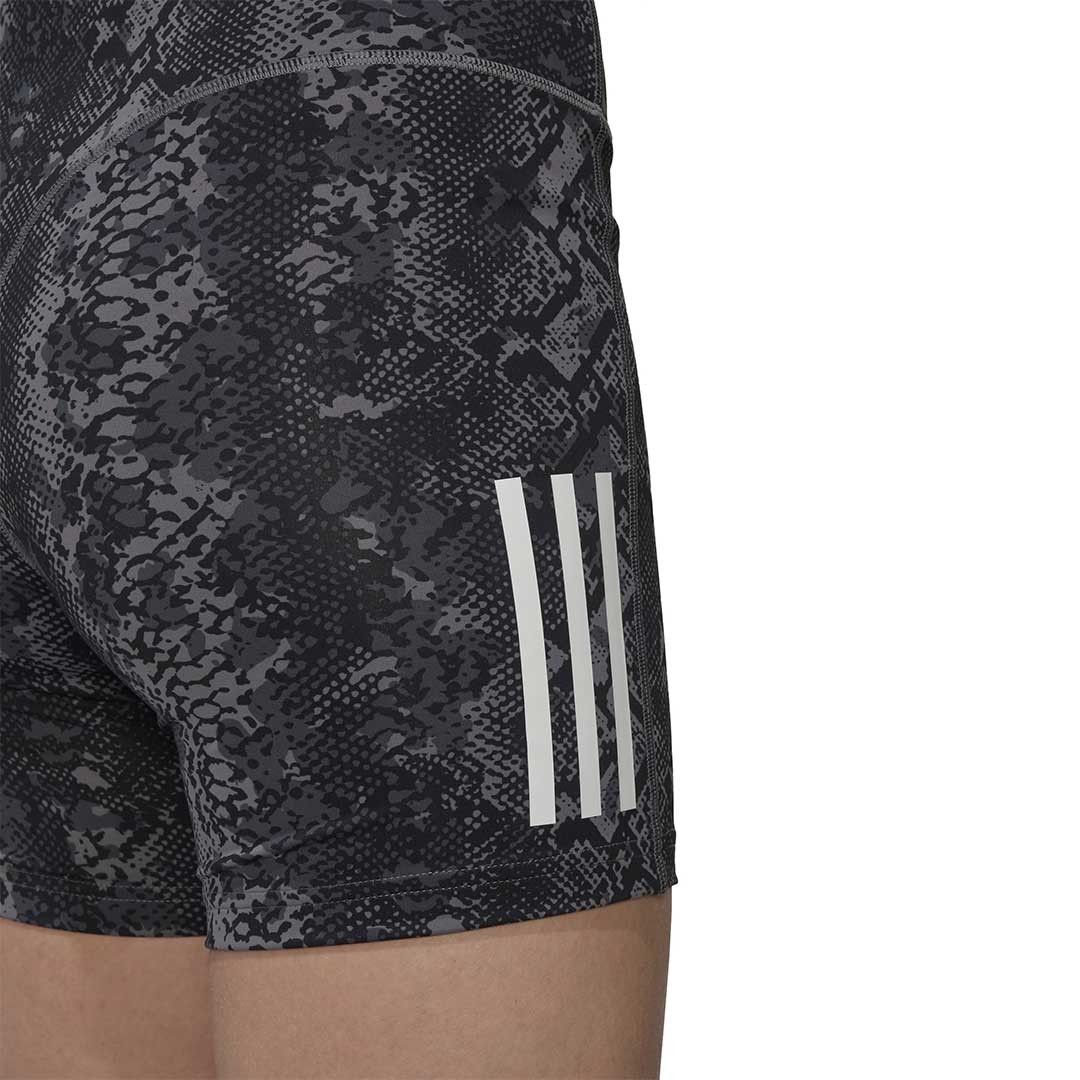 adidas - Women's Hyperglam Aeroready High Rise Tight Shorts (H44780) - Image 4