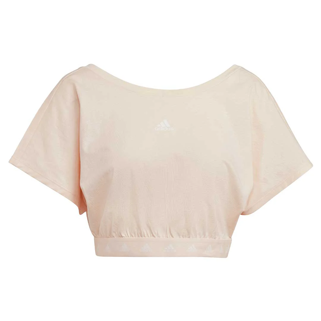 adidas - Women's Hyperglam Cropped Cotton T-Shirt (HZ9667)