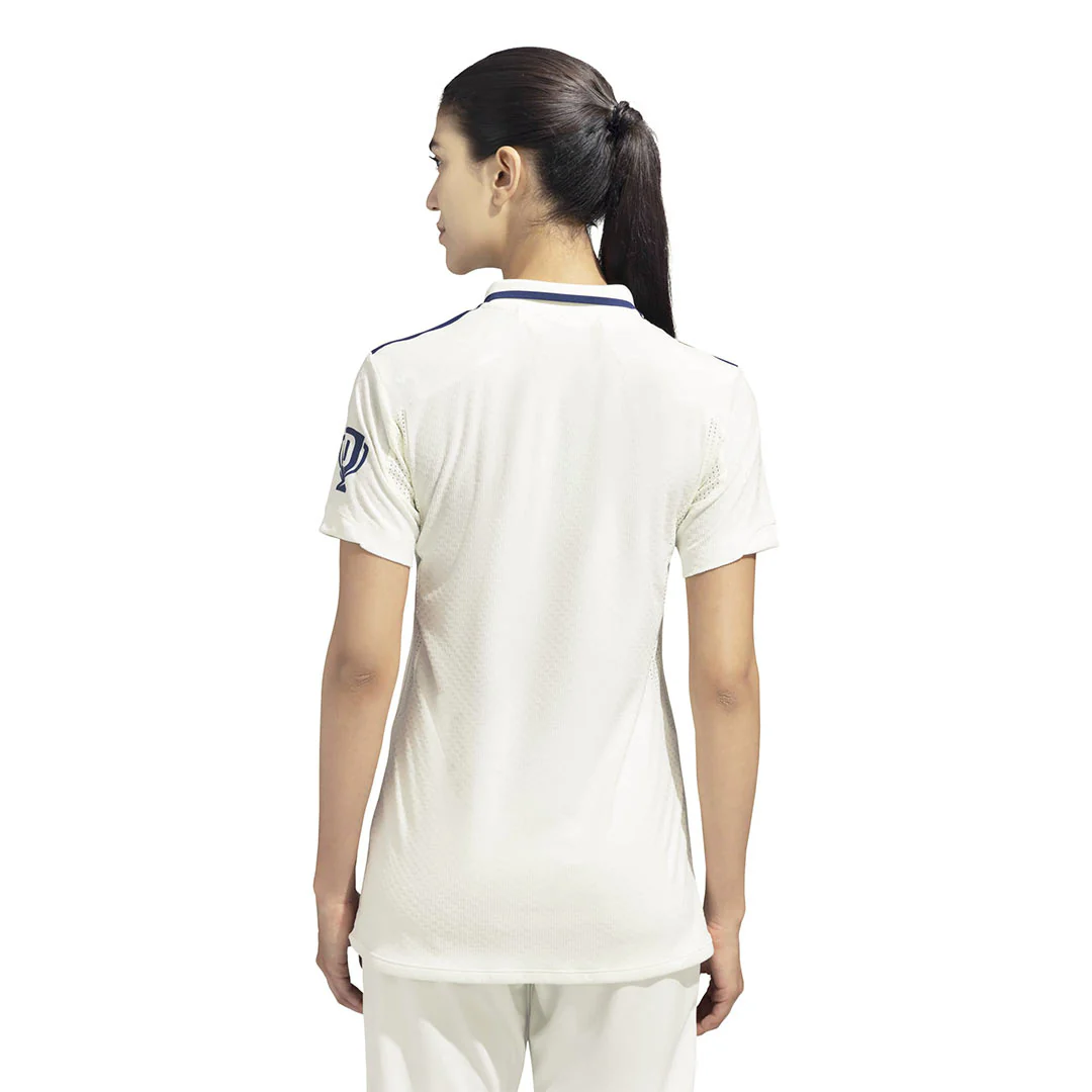 adidas - Women's India Cricket Test Match Jersey (KF5051) - Image 3