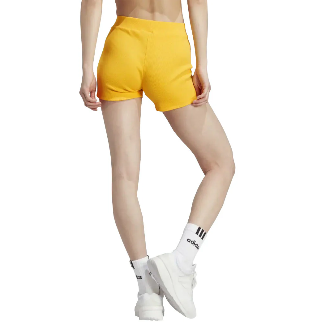 adidas - Women's Lounge Low Rise Rib Shorts (IC9453) - Image 3