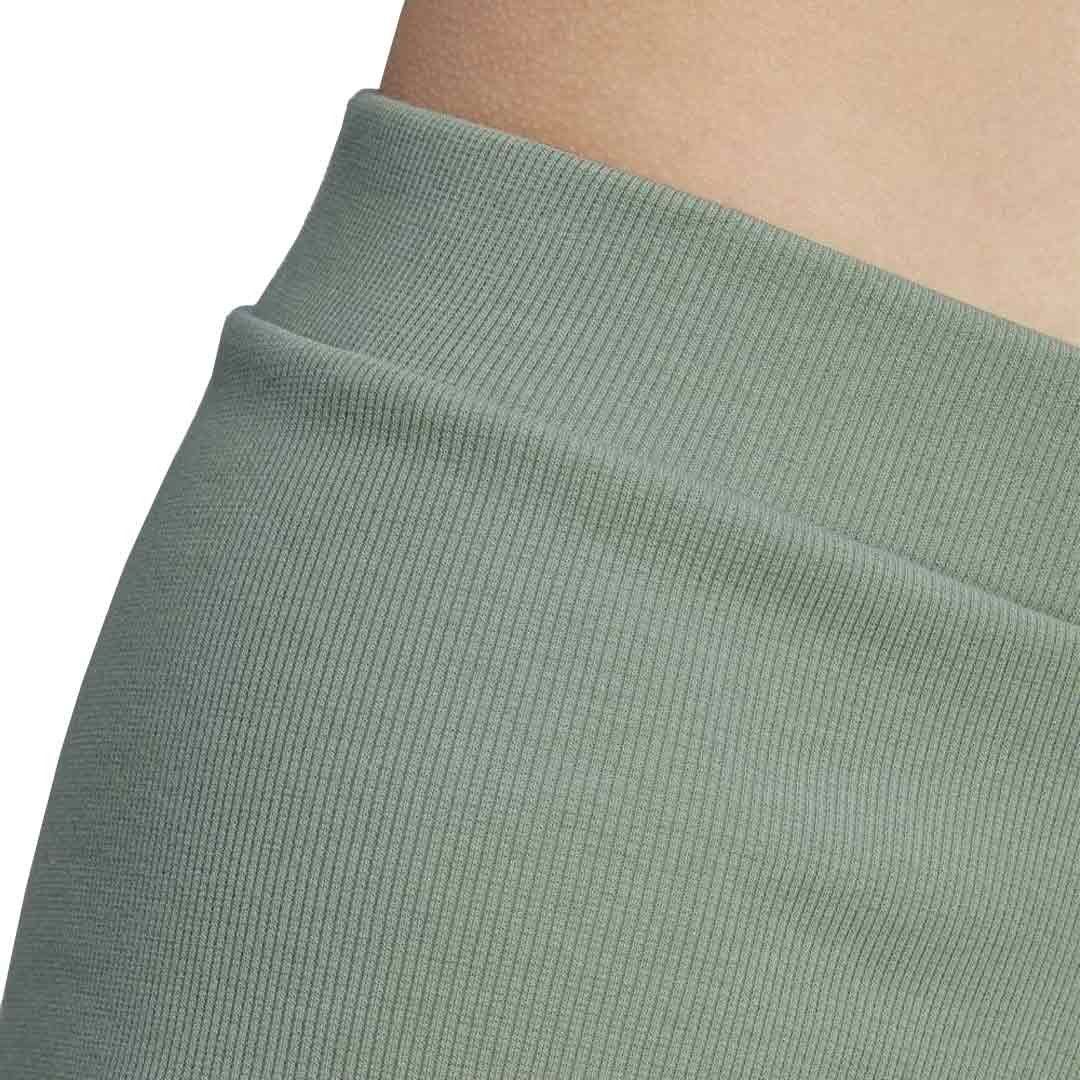 adidas - Women's Lounge Low Rise Ribbed Shorts (IC8759) - Image 6