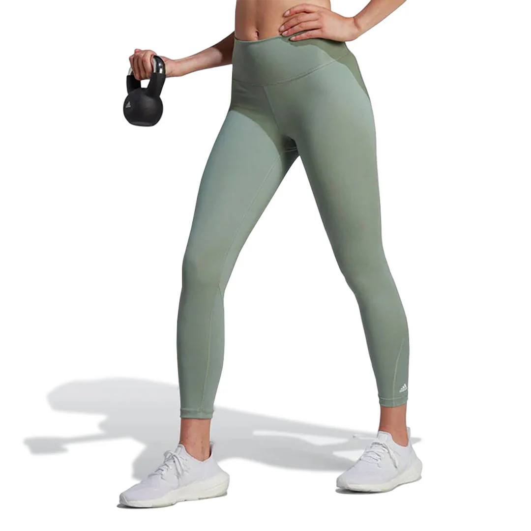 adidas - Women's Optime Training 7/8 Leggings (HR9604) - Image 2
