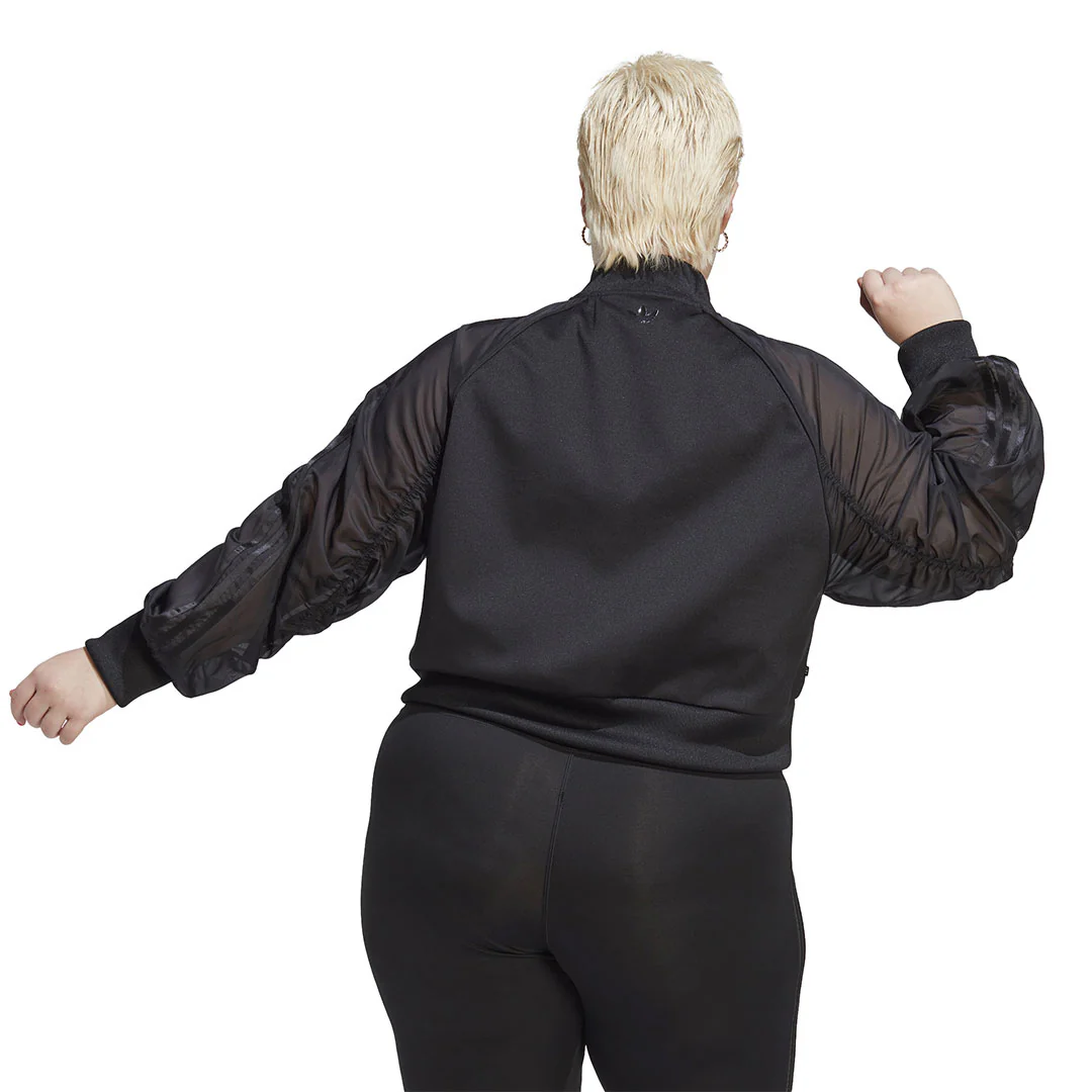 adidas - Women's Original SuperGirl Track Top (Plus Size) (IC7226) - Image 3