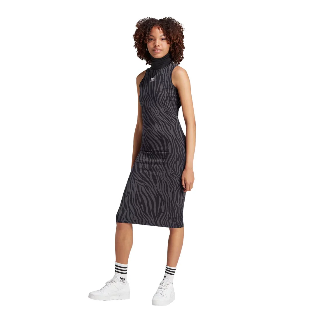 adidas - Women's Originals Allover Zebra Print Dress (IJ7088) - Image 2