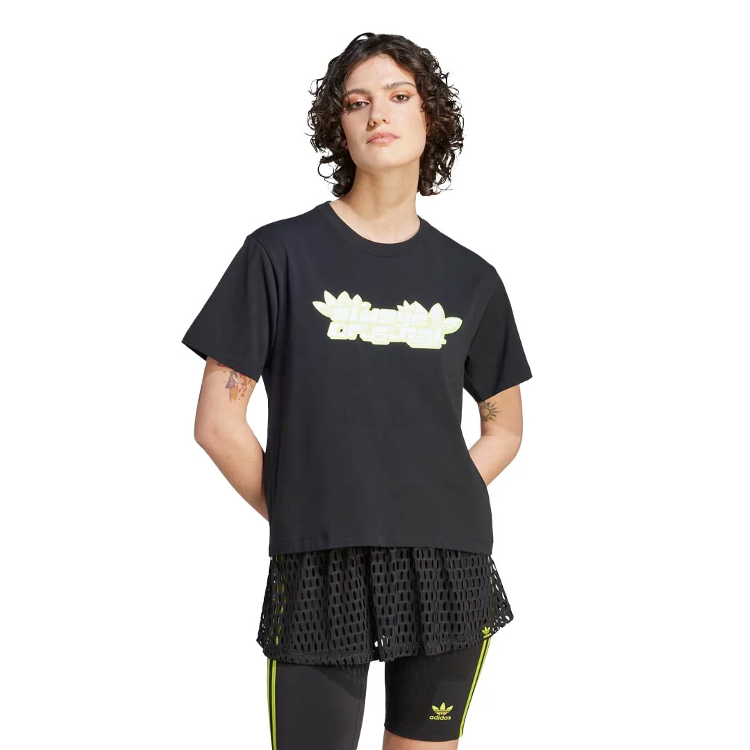 adidas - Women's Originals Graphics Regular T-Shirt (IK0496) - Image 2
