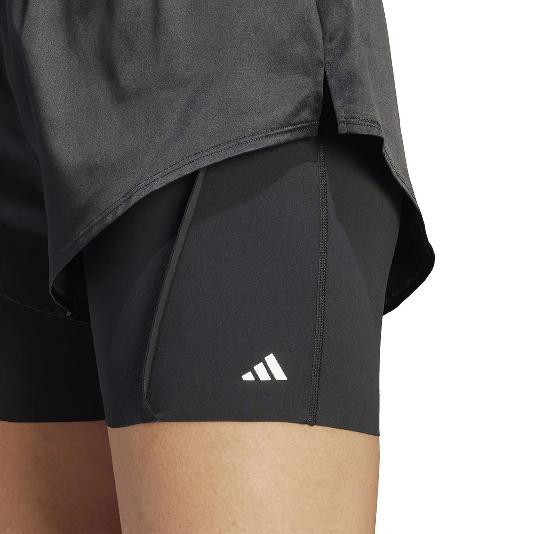 adidas - Women's Power AEROREADY 2-In-1 Shorts (IL9449) - Image 5