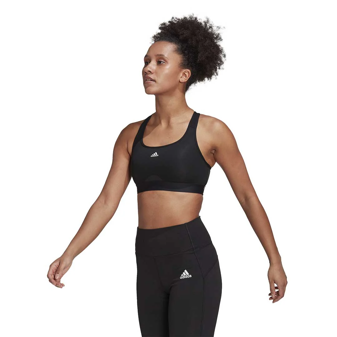 adidas - Women's Powerreact Training Medium Support Bra (HC7489) - Image 2