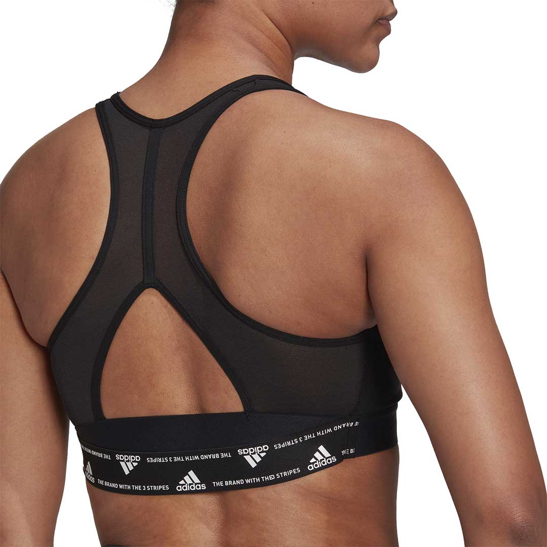 adidas - Women's Powerreact Training Medium Support Bra (HC7489) - Image 4