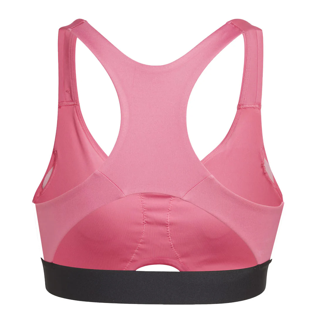 adidas - Women's Powerreact Training Medium Support Hyperglam Bra (HJ9692) - Image 2