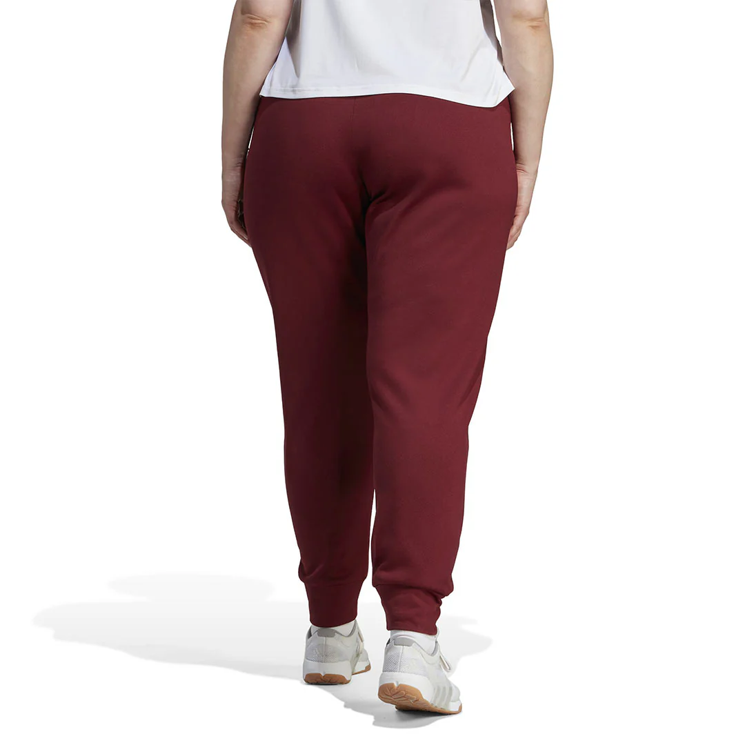 adidas - Women's Tapered Fleece Pant (Plus Size) (HY3227) - Image 3